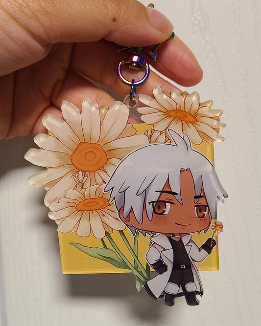 Thancred Daisy Acrylic Key Charms