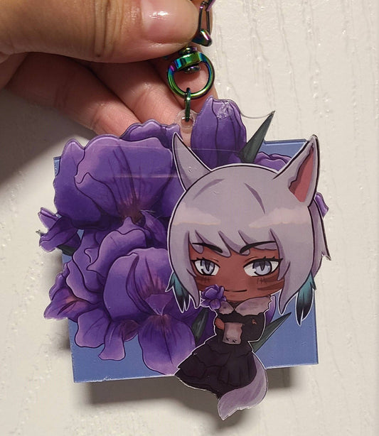 Y'shtola Iris Acrylic Key Charms