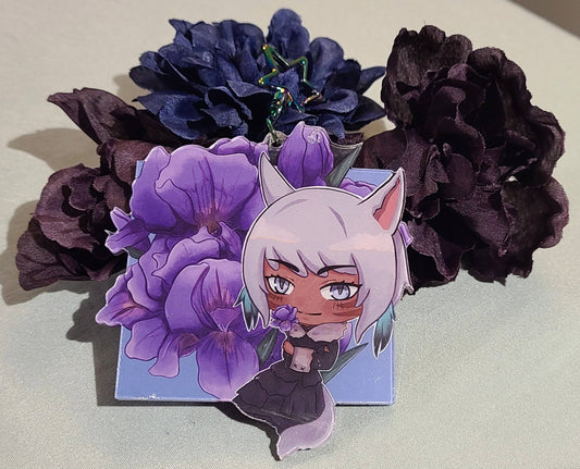 Y'shtola Iris Acrylic Key Charms